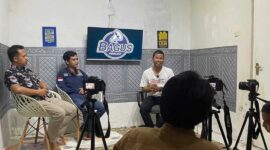 Keterangan foto : Idan Wildan Sekjend BEM Banten Bersatu di Bagus Podcast, (Jum'at, 21/6/2024) 