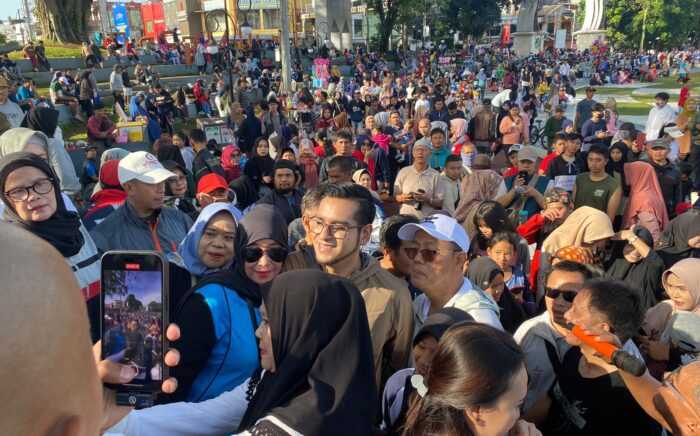 Bobby Maulana Dukung UMKM Tempe Sambil Olahraga dan Kulineran di Kampung Halaman Sukabumi