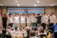 Keterangan foto : Pasangan bakal calon Gubernur dan Wakil Gubernur Banten Andra Soni-Dimyati Natakusumah resmi diusung Partai Gerindra di Pemilihan Kepala Daerah (Pilkada) Banten 2024.