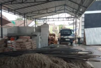 Keterangan poto : Lokasi pembangunan rumah Dinas Kejari Lebak yang diduga kangkangai undang - undang Informasi Publik dengan tidak memasa Papan Inpormasi Kegiatan. Dok Liosus