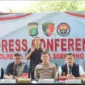 Keterangan foto : Sindikat penipuan dengan mudus tukar kartu Anjungan Tunai Mandiri (ATM) ditangkap penyidik Satreskrim Polresta Bandara Soekarno Hatta (Soetta), Selasa (11/6/2024) 