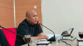 Keterangan foto : Anggota Komisi I DPRD Lebak, Agus Ider Alamsyah, Sabtu (28/6/2024) 