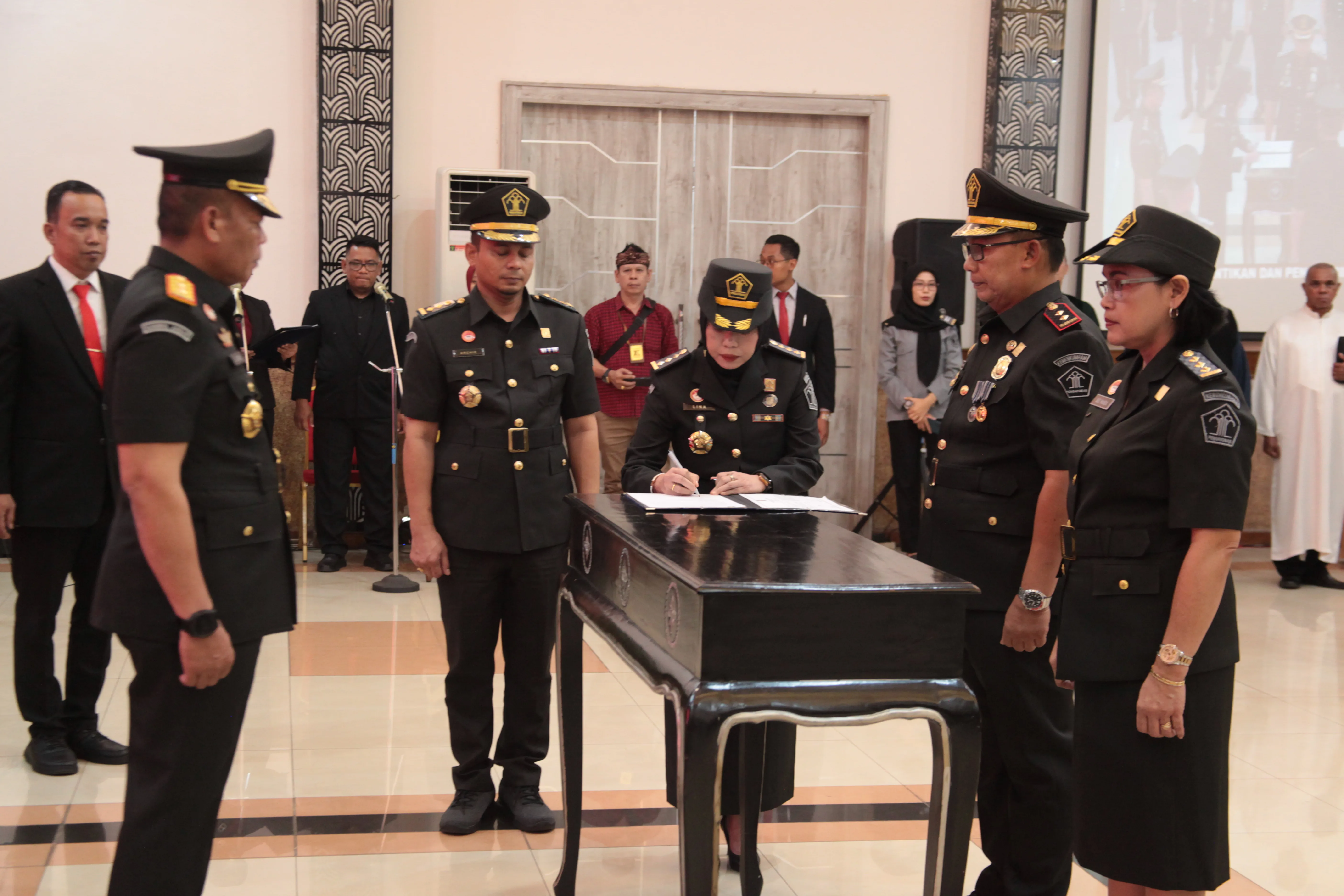 Pelantikan dan Pengambilan Sumpah Pejabat Kemenkumham Jabar