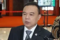 Keterangan Foto: Wakil Ketua DPR RI Sufmi Dasco Ahmad menerima perwakilan Badan Koordinasi Pembentukan Kabupaten Cilangkahan.