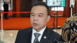 Keterangan Foto: Wakil Ketua DPR RI Sufmi Dasco Ahmad menerima perwakilan Badan Koordinasi Pembentukan Kabupaten Cilangkahan.