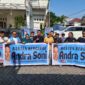 Keterangan foto : Relawan di Cilegon Dukung Anak Kampung Jadi Gubernur Andra Soni