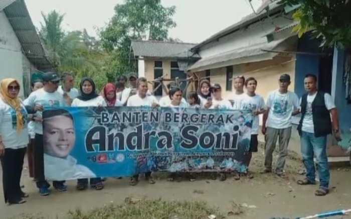 Warga Mekarsari Panimbang Antusias Dukung Andra Soni Gubernur Banten