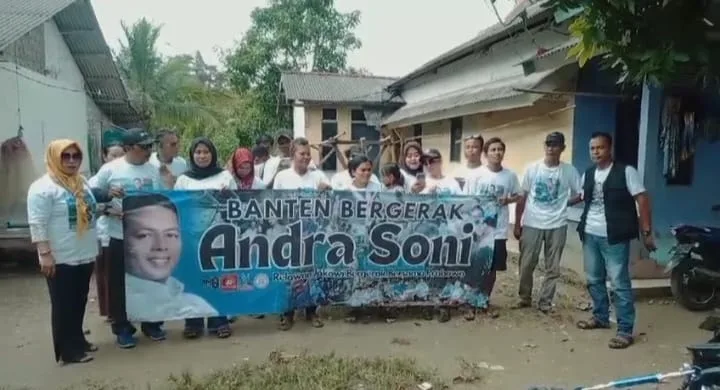 Warga Mekarsari Panimbang Antusias Dukung Andra Soni Gubernur Banten