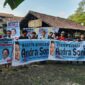 Keterangan foto : Relawan Jokowi Bergerak Bersama Prabowo Bangen mendukung Andra - Dimyati, Kamis (4/7/2024) 