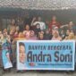 Keterangan foto : Warga Cikeusal Serang Deklarasikan Andra Soni - Dimyati di Pilgub Banten