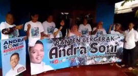 Keterangan foto : Relawan Jokowi Bergerak Bersama Prabowo Banten, Kamis (4/7/2024) 