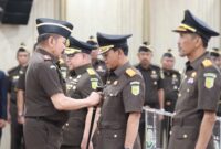 Keterangan foto : Dr. Siswanto resmi menjabat sebagai Kepala Kejaksaan Tinggi Banten usai dilantik langsung oleh Jaksa Agung RI ST Burhanuddin, Kamis (4/7/2024)