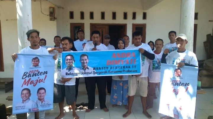 Tiada Henti, Warga Cibodas Banjar Terus Teriakan Andra Soni di Pilgub Banten