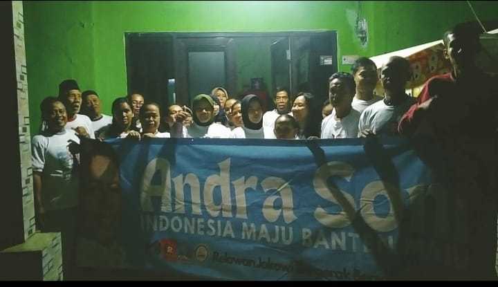 Keterangan foto : Relawan RJBBP Maja Lebak Siap Menangkan Andra Soni di Pilgub Banten, (Kamis, 11/7/2024) 