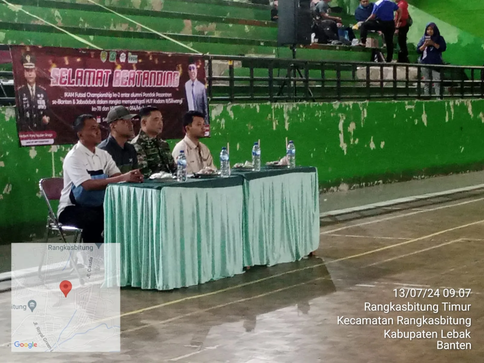 Sambut HUT Kodam III Siliwangi ke 78 dan HUT Korem 064 MY ke 58 Kodim 0603 Lebak Gelar Turnen Futsal Dandim Cup I Teras Media