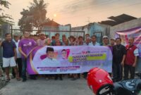Keterangan foto : Relawan Maesal - Intan (Manis) Kabupaten Tangerang melakukan konsolidasi di akar rumput, Jumat (18/7/2024)