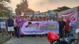 Keterangan foto : Relawan Maesal - Intan (Manis) Kabupaten Tangerang melakukan konsolidasi di akar rumput, Jumat (18/7/2024) 