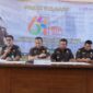 Keterangan foto : Kejaksaan Negeri Kabupaten Bandung menyampaikan berbagai capaian kerja selama periode Januari hingga Juli 2024, Jumat (18/7/2024) 