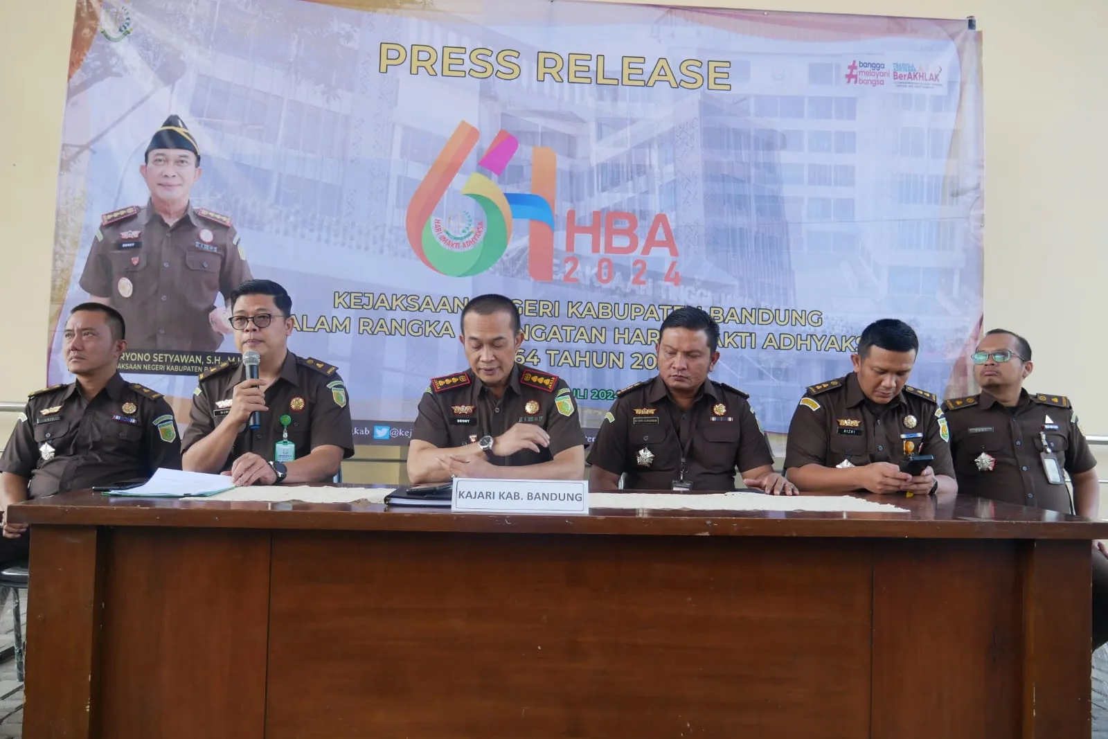 Capaian Kinerja Kejari Kabupaten Bandung Periode Januari - Juli 2024 Penuhi Target I Teras Media