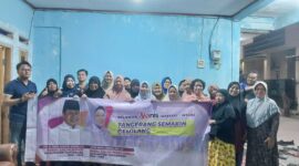 Keterangan foto : Relawan Maesal - Intan (Manis) Kabupaten Tangerang melakukan konsolidasi di akar rumput, Sabtu (20/7/2024) 