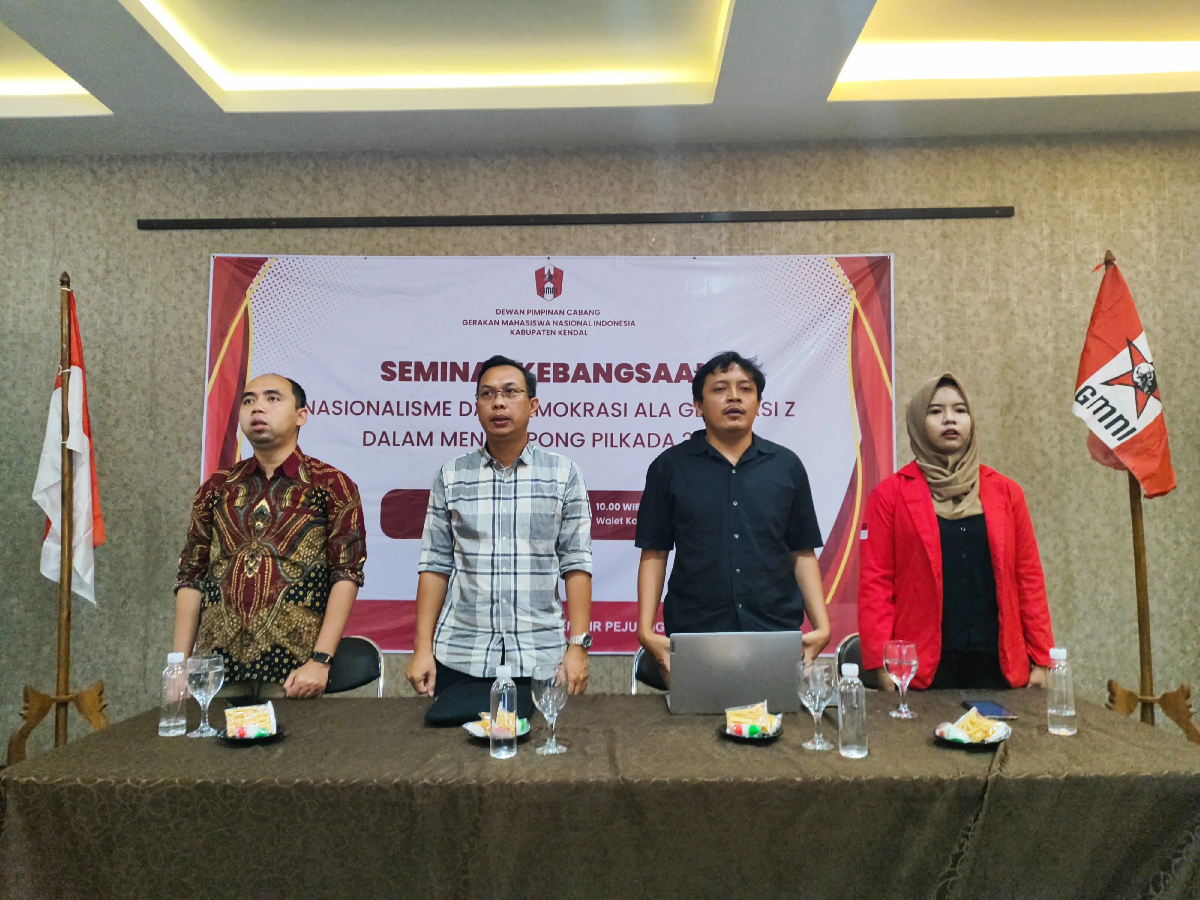 DPC GMNI Kendal undang Akademisi, KPU Kendal dan KPID Jawa Tengah jadi Narasumber Seminar Kebangsaan I Teras Media