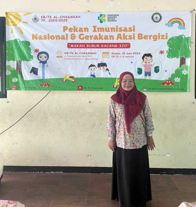 KB/TK Al-Chasanah yang beralamat di Jalan Tanjung Duren Barat III No.1 5, RT.06 RW.05 Tanjung Duren Selatan, Kecamatan Grogol Petamburan Kota Jakarta Barat menggelar acara penting bertajuk 