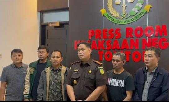 Keterangan foto : Kepala Kejaksaan Negeri Tolitoli Albertinus Parlinggoman Napitupulu SH MH dalam 