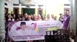 Emak-emak dari Relawan Maesal - Intan (Manis) Kabupaten Tangerang terus gencar konsolidasi di akar rumput.
