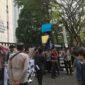 Keterangan foto : Gerakan Aksi Moral Mahasiswa (GAMMA) kabupaten Lebak gelar unjuk rasa di depan kantor Dinas PUPR Provinsi Banten, pada (30/07/2024)