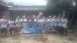 Keterangan foto : Relawan Jokowi Bergerak Bersama Prabowo (RJBBP) Provinsi Banten terus konsolidasi ke akar rumput di Keroncong Pandeglang, Senin (29/6/2024) 