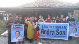 Keterangan foto : Milenial dan Gen Z Relawan Jokowi Bergerak Bersama Prabowo (RJBBP) Provinsi Banten terus konsolidasi di akar rumput, Selasa (2/7/2024) 