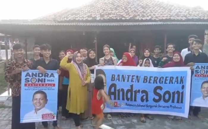 Kecamatan Pontang Siap Pasang Badan Menangkan Andra Soni Gubernur Banten