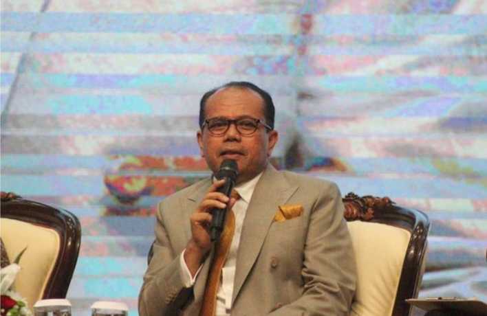 Keterangan foto : Juniver Girsang, kuasa Janto Junior Simkoputera di Jakarta, Selasa (9/7/2024)
