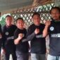 Keterangan poto : Ketua BMA Lebak, Asep Oray, didampingi para pengurus BMA Kecamatan di Lebak, usai acara Konsolidasi di kawasan Ona Rangkasbitung Kab Lebak pada 9/7/2024