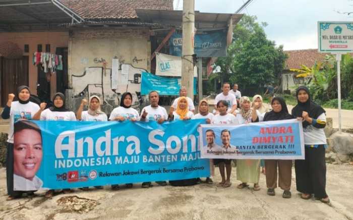 Didukung Presiden Terpilih, Warga Cadasari Deklarasikan Andra-Dimyati Banten Maju