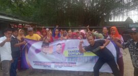 Keterangan foto : Relawan Maesal - Intan (Manis) Kabupaten Tangerang melakukan konsolidasi di akar rumput, Jumat (18/7/2024) 