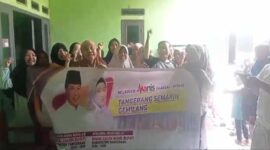 Keterangan foto : Relawan Manis Kecamatan Rajeg, Senin (22/7/2024) 