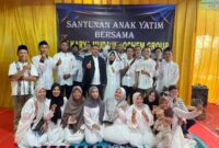 PT Karya Muda Indochem Group, Melaksanakan kegiatan santunan anak yatim piatu di aula kantor, yang beralamat di Jalan Baru kali cadas Nomor 27-28, RT 01 RW 07 Kelurahan Periuk, Kecamatan Periuk, Kota Tangerang. Selasa, (23/7/2024).