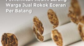 Keterangan foto : Ilustrasi Rokok eceran per batang terasMedia Foto