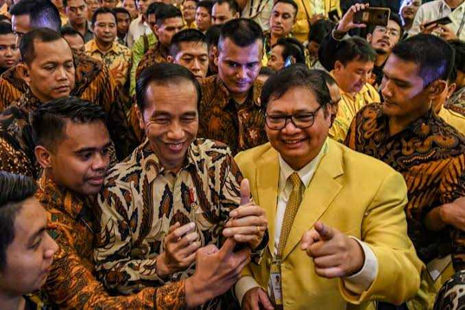 Khawatir Program Presiden Mangkrak, Relawan Dukung Jokowi Menjadi Ketum Partai Golkar I Teras Media