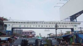 Keterangan Foto: Terminal kabupaten Pandeglang.