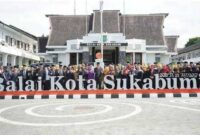 Keterangan Foto: Kantor walikota Sukabumi.