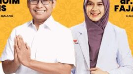 Keterangan Foto: Keterangan Foto: M Shoim Haris - dr Fitriya diusung Golkar pada Pilkada Kabupaten Malang 2024.