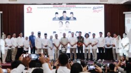 Keterangan foto : Total 10 Partai Politik Deklarasi Dukung Andra Soni-Dimyati Natakusumah di Pilgub Banten, (Minggu, 4/8/2024) 