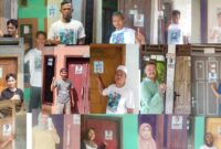 Keterangan foto : Relawan Jokowi Bergerak Bersama Prabowo (RJBBP) Provinsi Banten terus bergerak membuka posko kemenangan di Rumah-rumah warga, Minggu (4/8/2024)