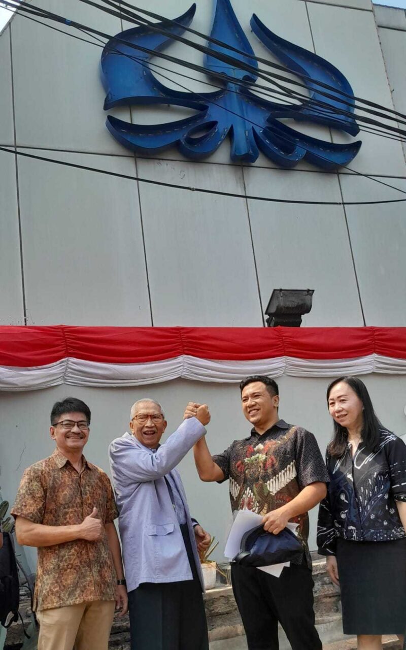 Keterangan foto : Yayasan trisakti digugat, Jumat (16/8/2024) 