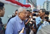 Keterangan foto : Ketua Pembina Yayasan Trisakti Prof. Dr. Anak Agung Gde Agung pantas merasa lega lantaran kasus sengketa Yayasan Trisakti menang di tingkat kasasi Mahkamah Agung, Jumat (16/8/2024)