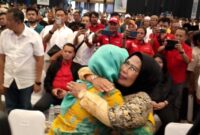 Keterangan foto : Bakal Calon Gubernur Banten, Airin Rahma Diany, Minggu (25/8/2024)