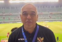 Keterangan foto : Manajer Timnas Indonesia U-19, Ahmed Zaki Iskandar, Minggu (4/8/2024) 