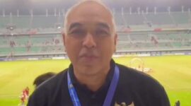 Keterangan foto : Manajer Timnas Indonesia U-19, Ahmed Zaki Iskandar, Minggu (4/8/2024) 